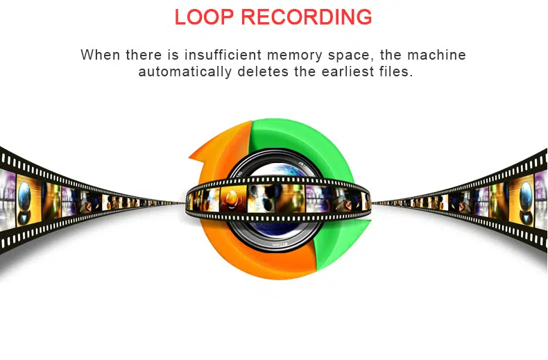 90度可轉動長時間持久攝影機